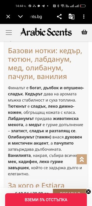 Dream Noir, арабски дюп на Диор