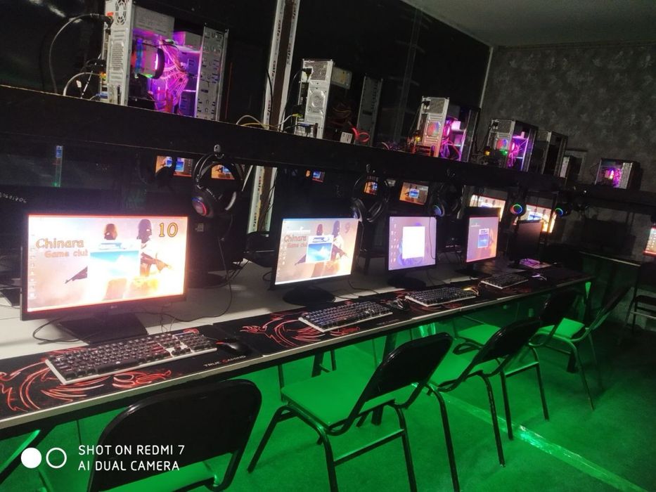 Kamputer game club tayyor biznes