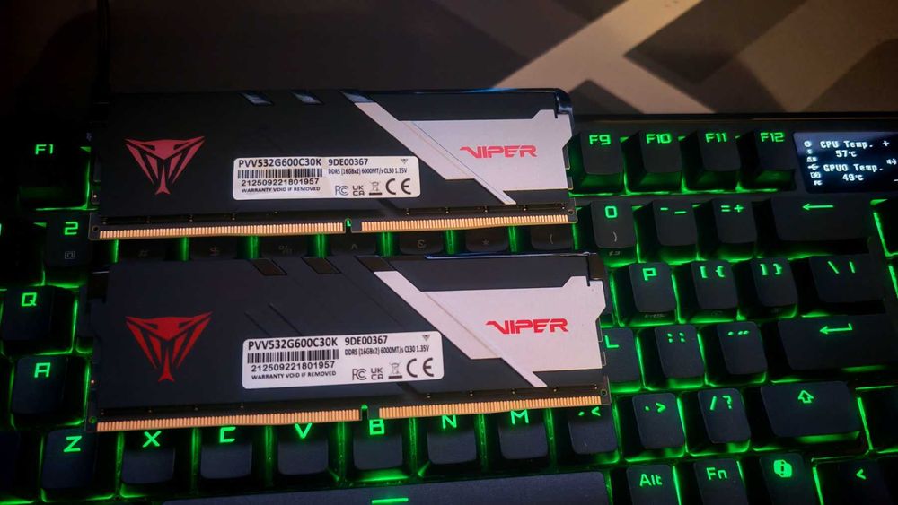 Рам памет Patriot Viper Venom 32GB 2x16 GB DDR5 6000MHz CL30