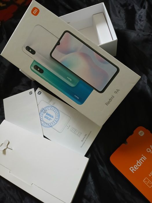 Редми 9А. Состаения идеал, Пакет  ишлатилмаган