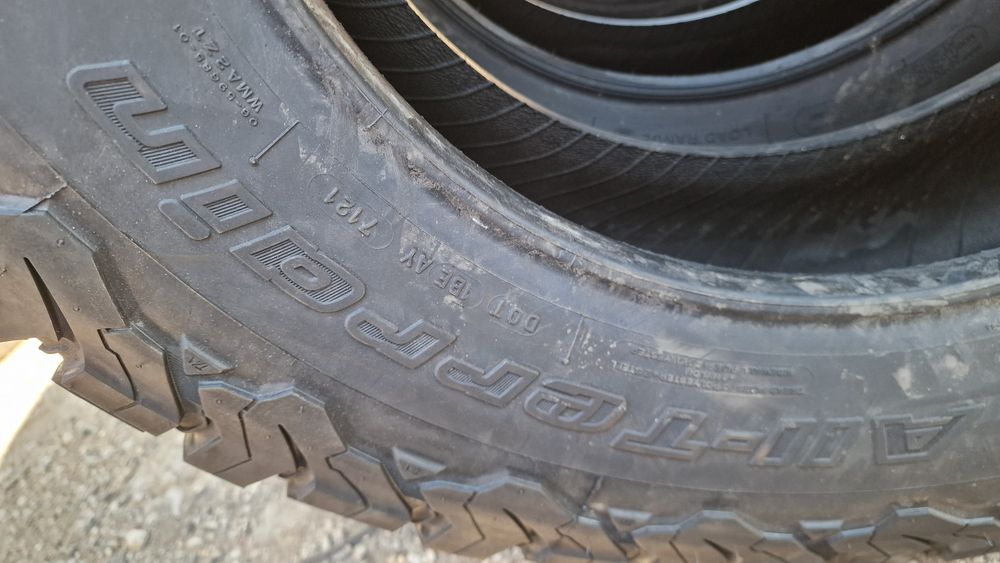 Anvelope 255/70R18 marca BFGOODRICH, All Terrain, DOT 2024 ,M+S, noi