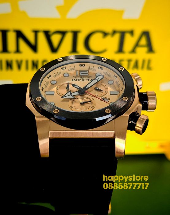 INVICTA Sea Hunter black 54 mm, Инвикта нов ръчен часовник