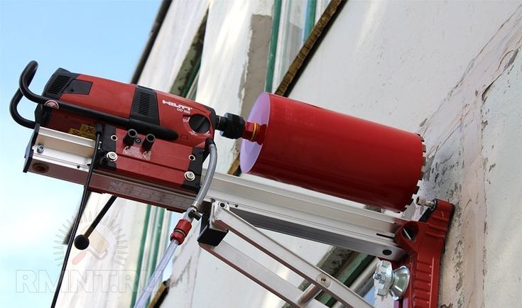 Алмазное бурение, сверление