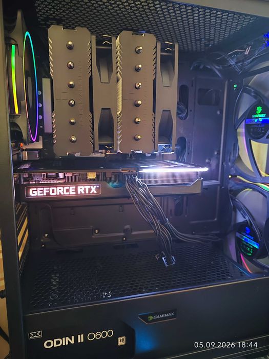 Геймърски Intel Core Ultra 245K, RTX 3060Ti 8GB, RAM 16GB DDR5, SSD 512GB NVME