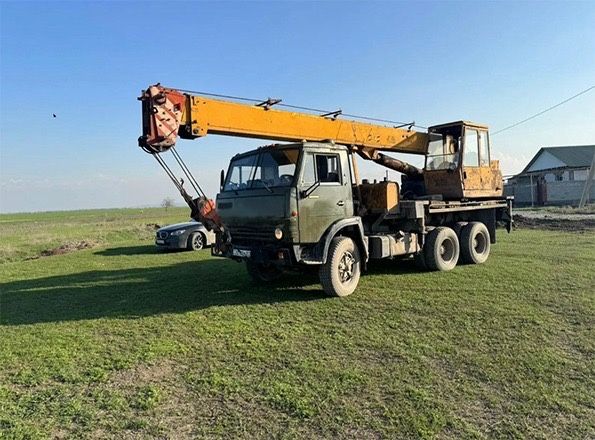 Автокран на базе Камаза - Ивановец