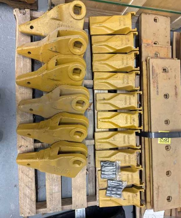 Зъби за кофа на багер – JCB, Kubota, CAT, Komatsu, Hitachi, Volvo, Takeuchi и др.
