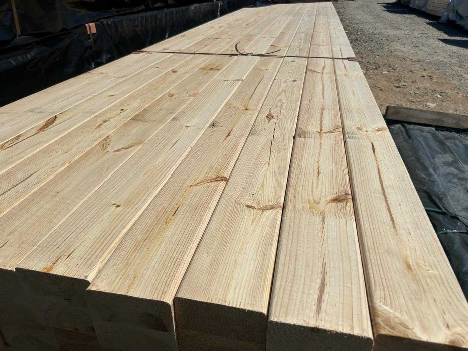 GRINZI LAMELARE - 12 metri - Pin Silvestru – 100X100X12000mm