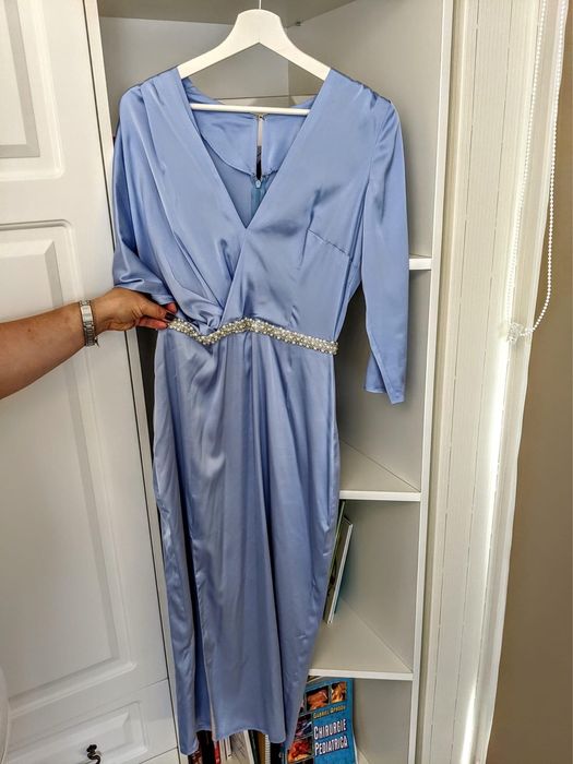 Rochie mătase satinata  S-M