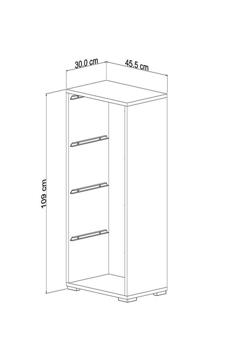 Шкаф за съхранение, Етажерка за играчки с 4 кошници ПРОМО!