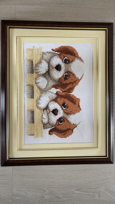 Картина с собачками