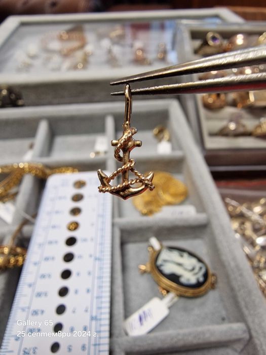 ‼️ Златна Висулка Котва ‼️ - Заложна къща Галерия 65