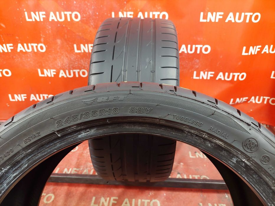 Anvelope de VARA - 245/35/18 - Bridgestone - 5.60 MM - DOT 2017 RFT !