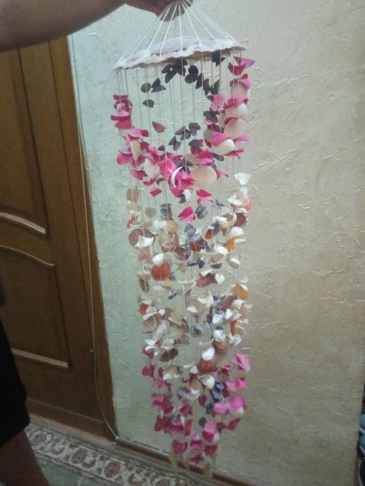 подвеска из ракушек