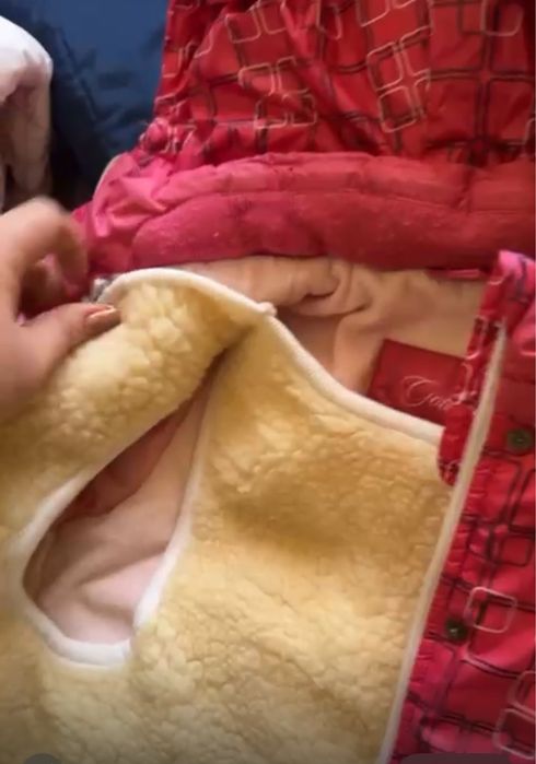 Детская куртка теплая