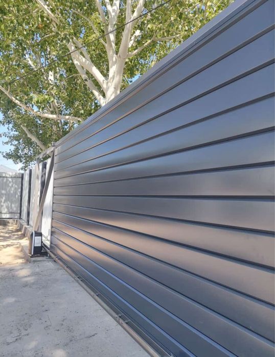 Секционные ворота, откатные ворота