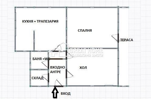 Продава се Тристаен апартамент в Търговище, Запад 2 - 76 кв.м за 973 €/кв.м - Снимка #1