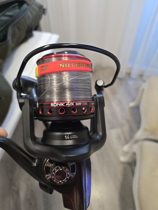 Компкект Шаранджийски пръчки 10фт с макъри и калъф нови Соник