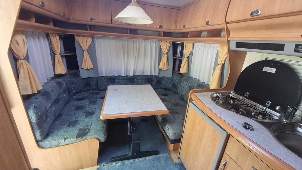 Rulotă HOBBY 460 excellent de luxe 2002