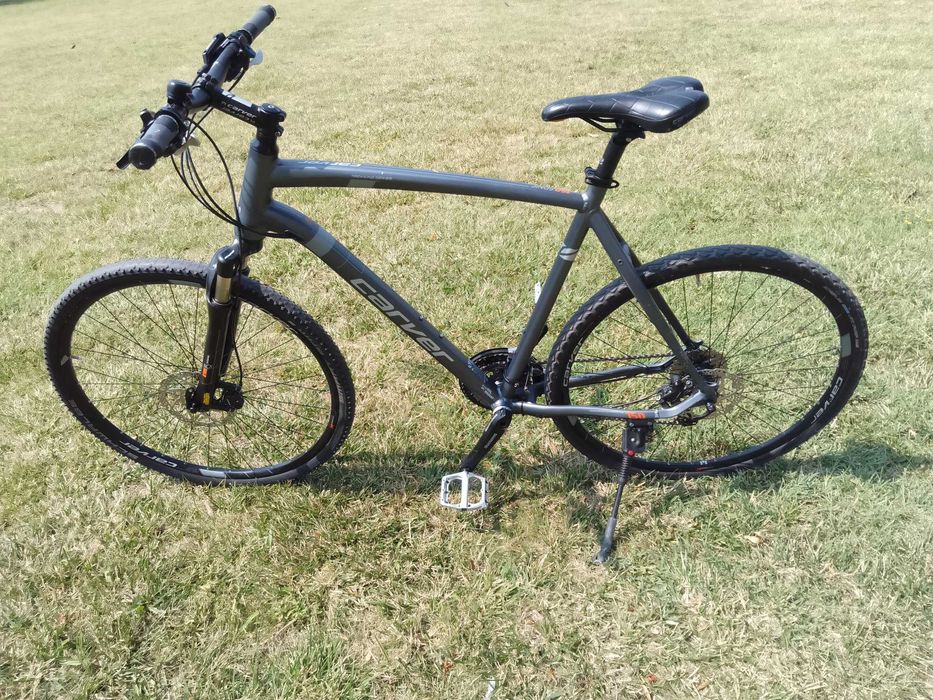 Bicicleta trekking 28 inch Carver Sonic 150 barbateasca 3X10 viteze
