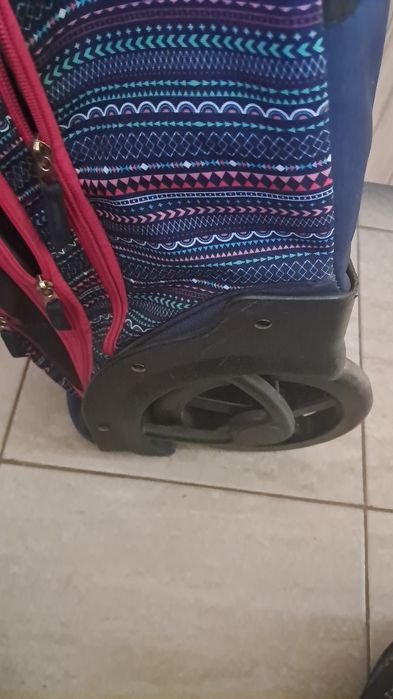 Ghiozdan / troler ( pt fete) / trolley / troller Mesco - fashion
