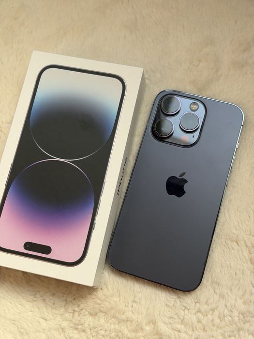 СПЕШНО! Гаранционен IPHONE 14 Pro 256 GB Purple като нов