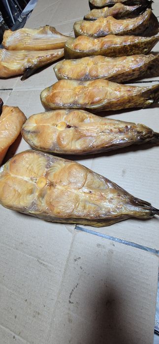 Продаётся копчёный сом. Малосольный.