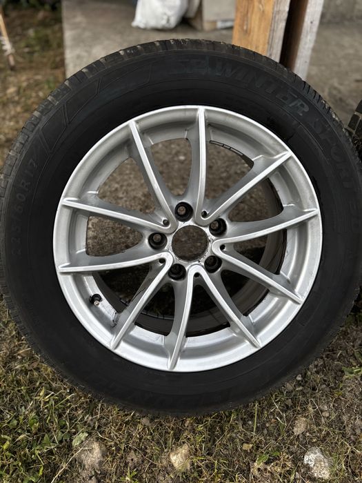 Set roți BMW X3  R17 cu anvelope de iarnă