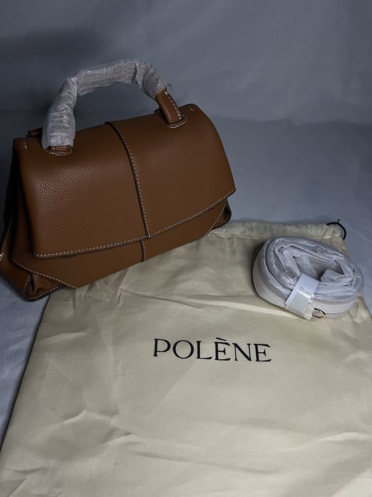 Geanta Polene Mini Cognac / Camel
