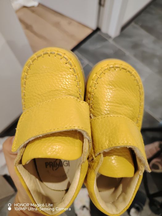 Нови Primigi 22 номер естествена кожа