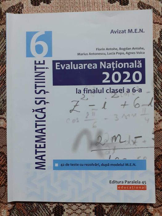 Meditație la Matematică pentru gimnaziu și admitere la liceu