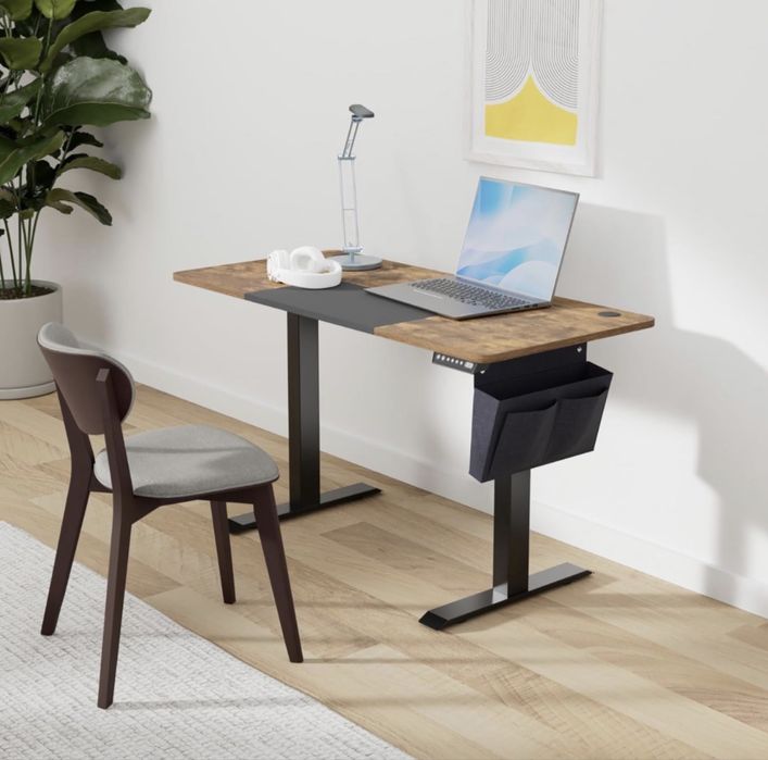 Регулируемо бюро SONGMICS (standing desk) – Vintage Brown / Black