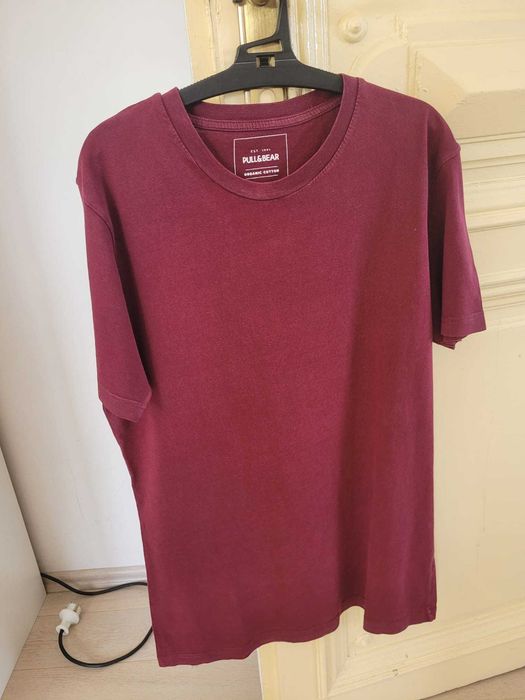 tricou barbatesc grena
