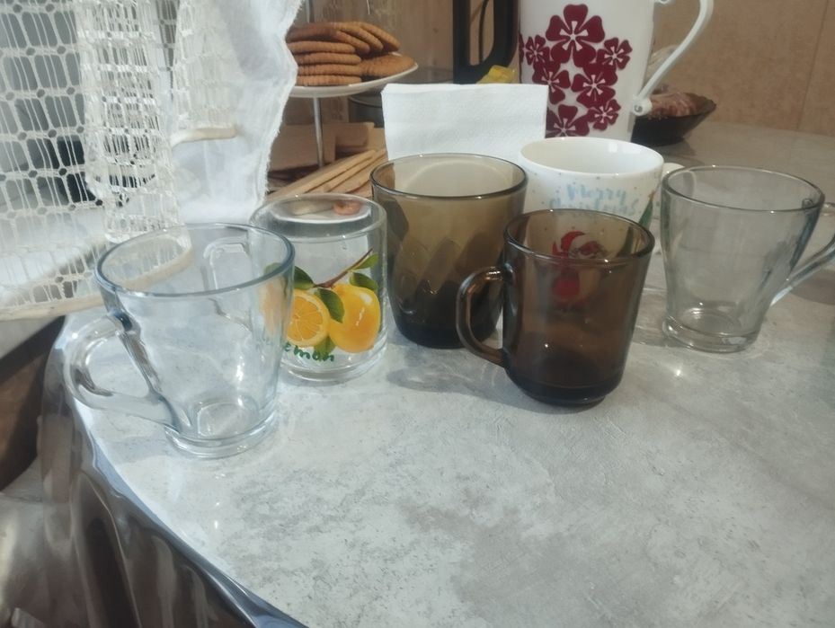 Кружки стекло, керамика