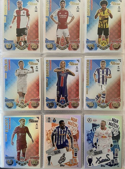 Topps Match Attax 2024/25 карти