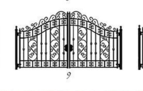 Ворота распашные