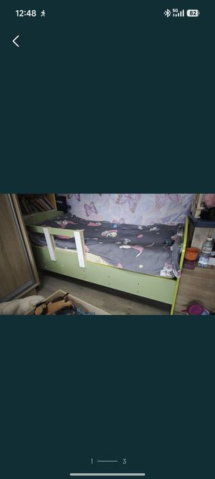 Продам детскую кроватку 160/90см