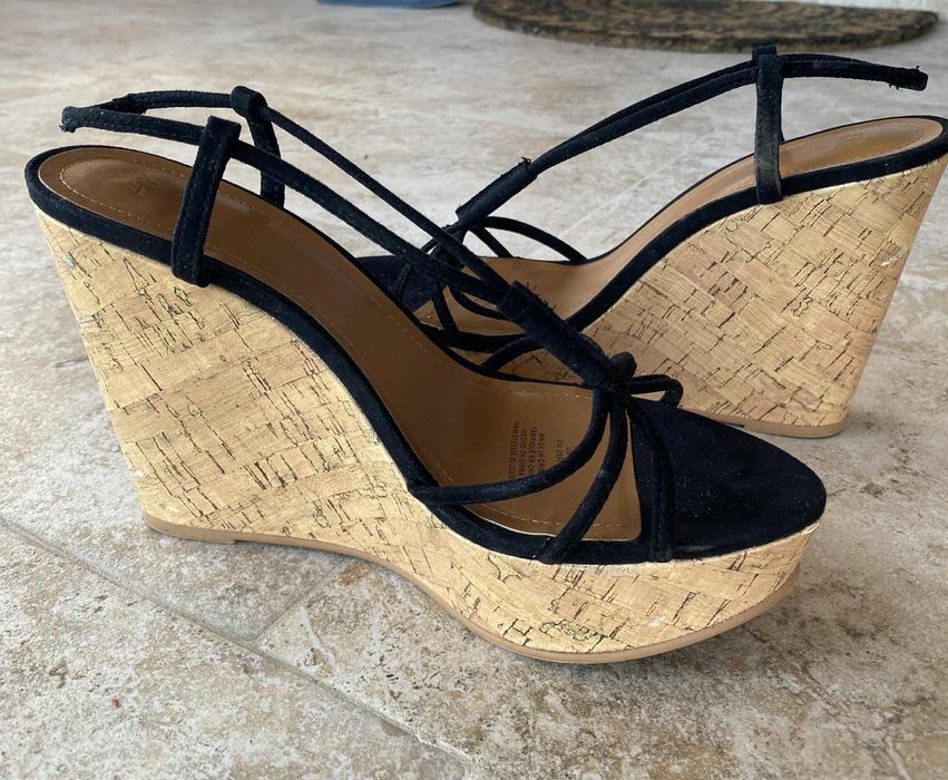 Летни сандали с платформа + подарък капела