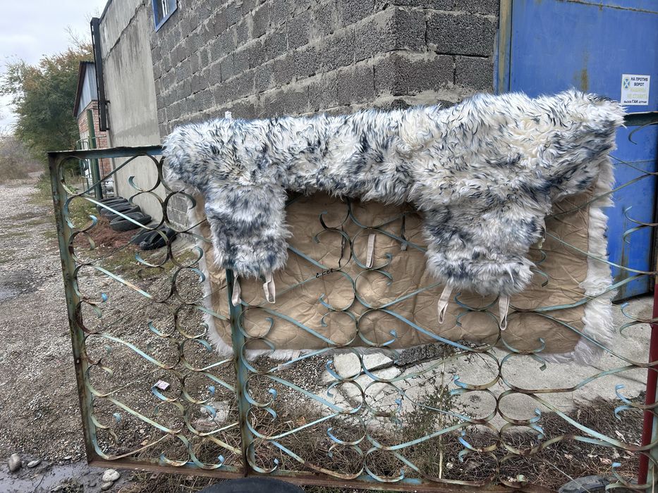 Продам зимние меховые чехлы для авто, натуральный мех
