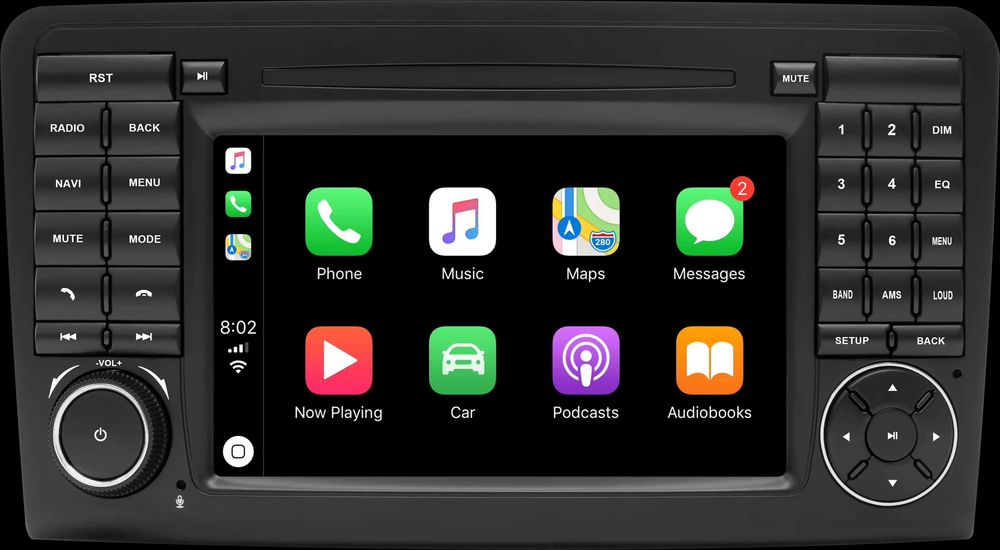 Мултимедия за Mercedes ML W164 GL Навигация двоен дин Android