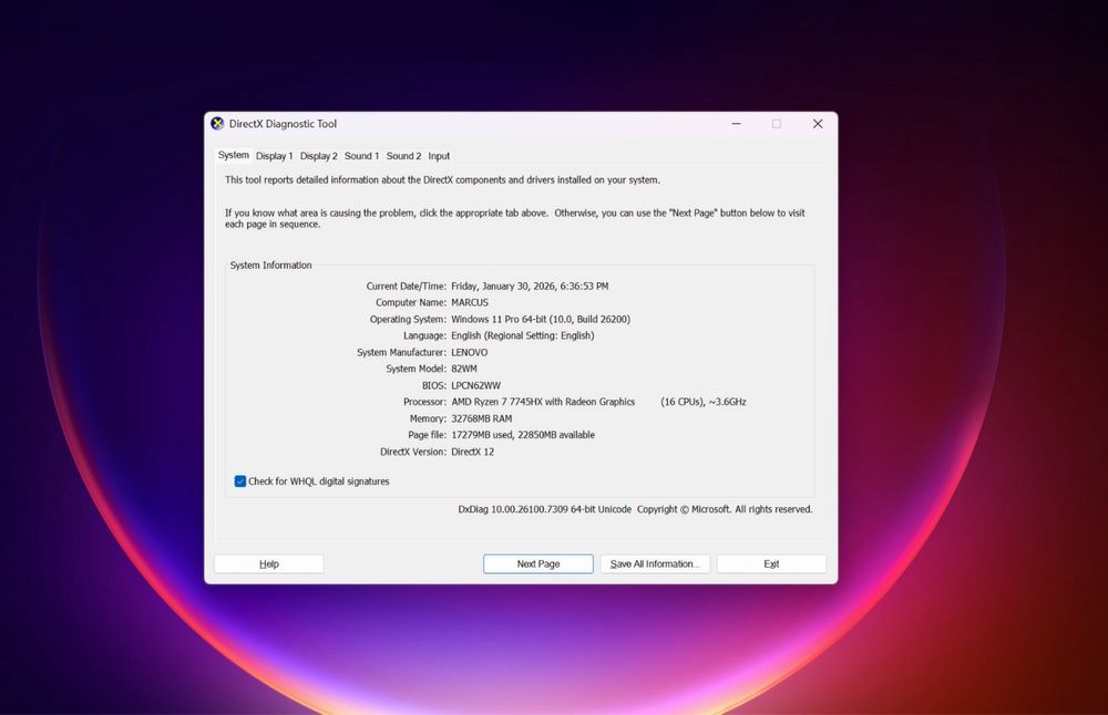 Legion PRO 16 // AMD Ryzen 7 7745HX - RTX 4070 8GB 140W - 32GB RAM*