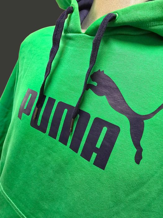 PUMA hoodie – зелен, оригинал