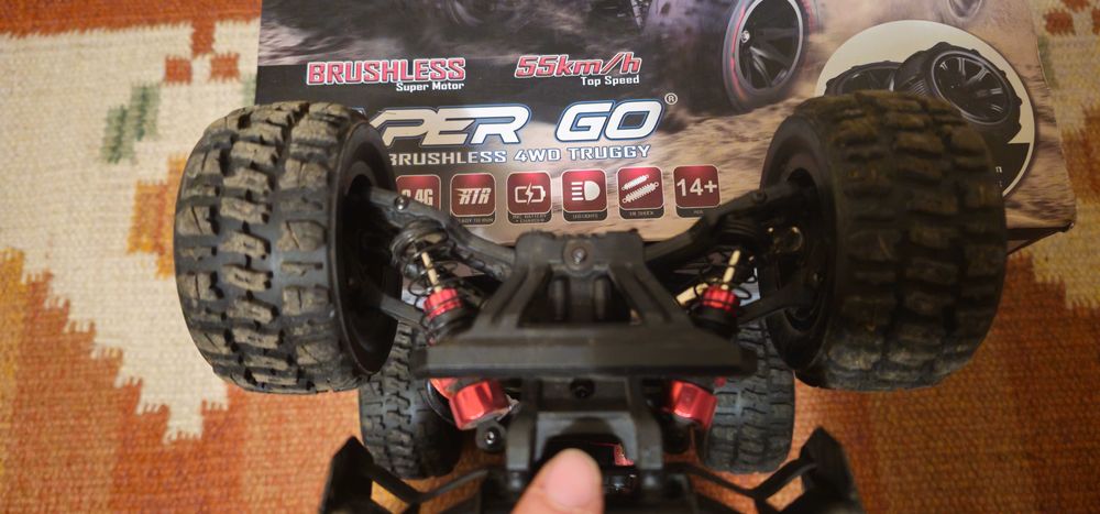 MJX Hyper Go 1/14 Brushless Truggy RTR радиоуправляема количка