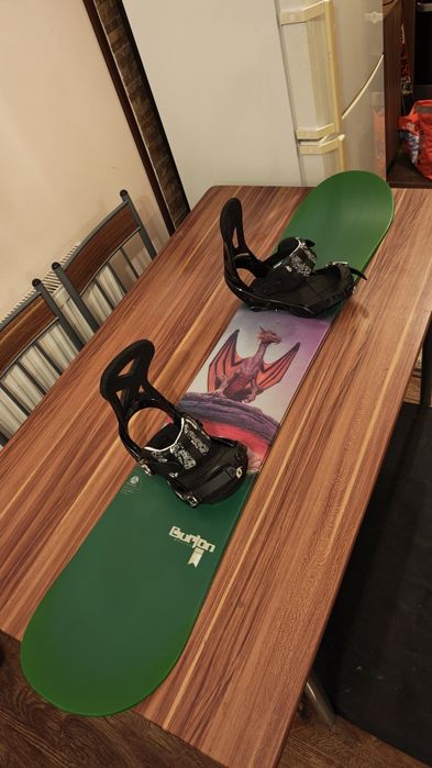 Placa snowboard Burton Motion 146 Cm cu legaturi Burton Cartel S