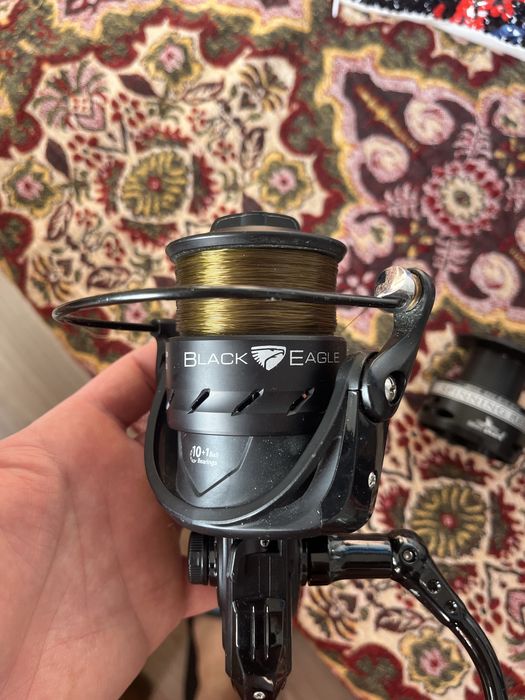 Фидер въдица, макара и моновлакно.