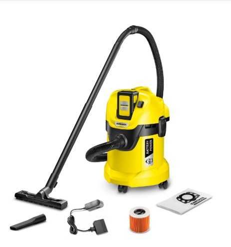 Aspirator umed/uscat Karcher WD 3 Battery, 300W, 36V, 2.5Ah, 17l
