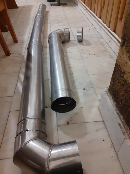 Tubulatura inox 304, 15 cm circumferinta