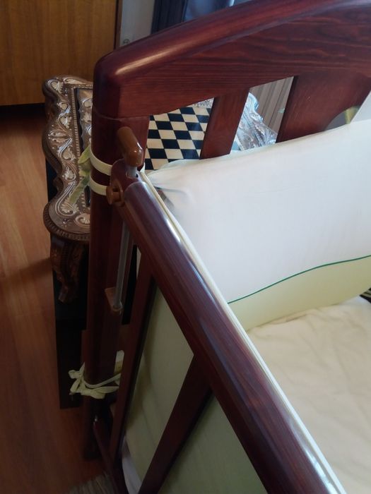 Детский манеж с ортопедическим матрасом