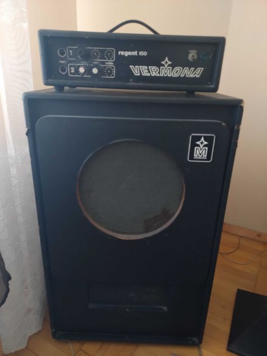 Колона и усилвател за китара Vermona Regent 150