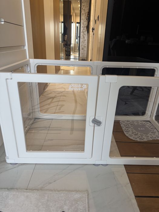 Paws Heaven ограждение / кошарка за куче или котка – 6 панела – като ново