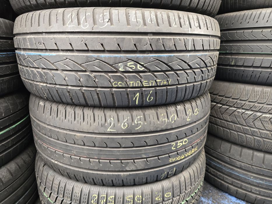 265 50 20 continental goodyear o buc